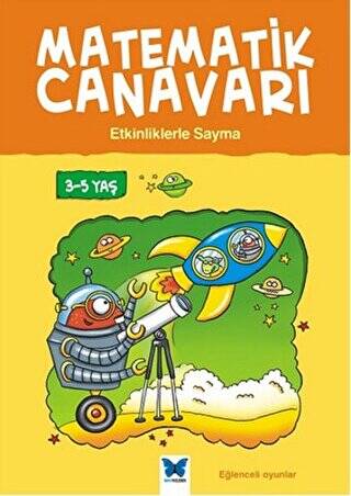 Matematik Canavarı - Etkinliklerle Sayma 3-5 Yaş - 1