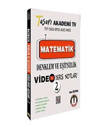 Matematik Denklem Eşitsizlik Video Ders Notları - 1