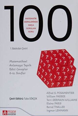 Matematik Derslerinde Sıkça Sorulan 100 Soru - 1