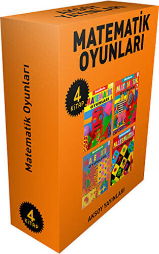 Matematik Oyunları - 4 Kitap Takım - 1