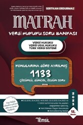 Matrah Vergi Hukuku Soru Bankası Vergi Hukuku - Vergi Usul Hukuku - Türk Vergi Sistemi - 1