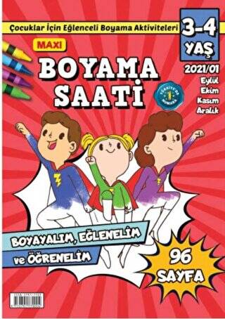 Maxi Boyama Saati 1 - 1