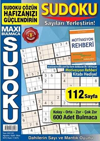 Maxi Bulmaca Sudoku 7 - 1