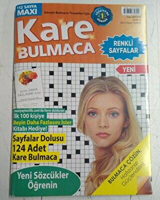 Maxi Kare Bulmaca 2023 - 2 - 1