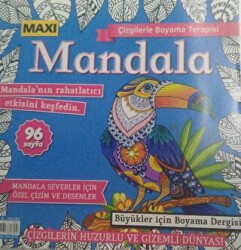 Maxi Mandala - Çizgilerle Boyama Terapisi - 1