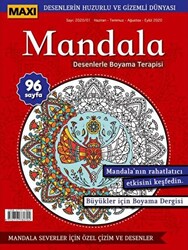 Maxi Mandala Desenlerle Boyama Terapisi 1 - 1