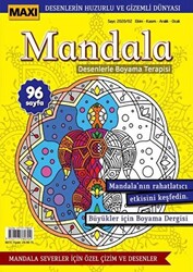 Maxi Mandala Desenlerle Boyama Terapisi 2 - 1