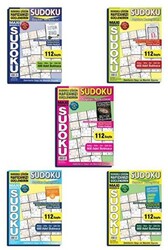 Maxi Sudoku 5`li Set - 1