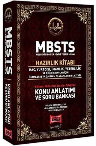 MBSTS Konu Anlatımı ve Soru Bankası Hazırlık Kitabı - 1