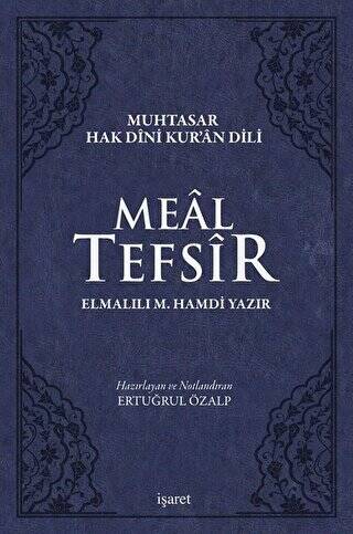 Meal Tefsir - Muhtasar Hak Dini Kur’an Dili Mavi Renkte - 1