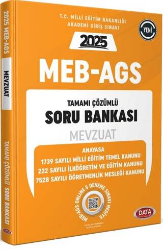 MEB AGS Mevzuat Çözümlü Soru Bankası - 1