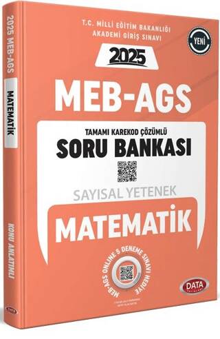 MEB AGS Sayısal Yetenek Matematik Karekod Çözümlü Soru Bankası - 1