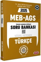 MEB AGS Sözel Yetenek Türkçe Çözümlü Soru Bankası - 1