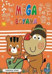 Mega Boyama-Turuncu Kitap - 1