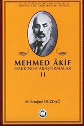 Mehmed Akif Hakkında Araştırmalar 2 - 1