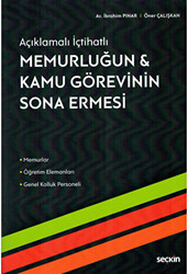 Memurluğun & Kamu Görevinin Sona Ermesi - 1