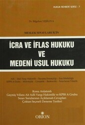 Meslek Sınavları İçin İcra ve İflas Hukuku ve Medeni Usul Hukuku - 1