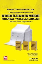 Meslek Yüksek Okulları İçin Kredilendirmede Finansal Tablolar Analizi - 1