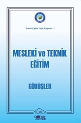 Mesleki ve Teknik Eğitim - Görüşler - 1