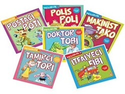 Meslekler Set 6 Kitap Takım - 1