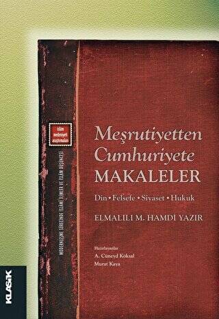 Meşrutiyetten Cumhuriyete Makaleler - 1