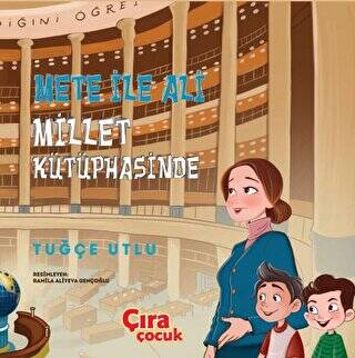 Mete ile Ali Millet Kütüphanesi`nde - 1