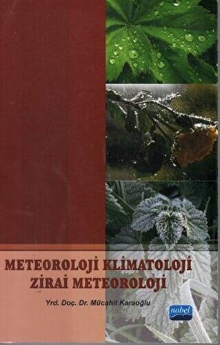 Meteoroloji Klimatoloji Zirai Meteoroloji - 1