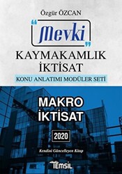 Mevki Makro İktisat Kaymakamlık İktisat 2020 - 1