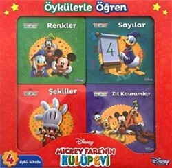 Mickey Fare’nin Kulüpevi Öykülerle Öğren 4Kitap - 1