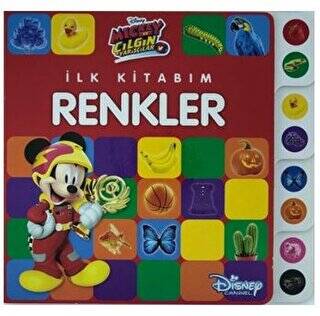 Mickey ve Çılgın Yarışçılar - İlk Kitabım Renkler - 1