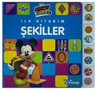 Mickey ve Çılgın Yarışçılar - İlk Kitabım Şekiller - 1