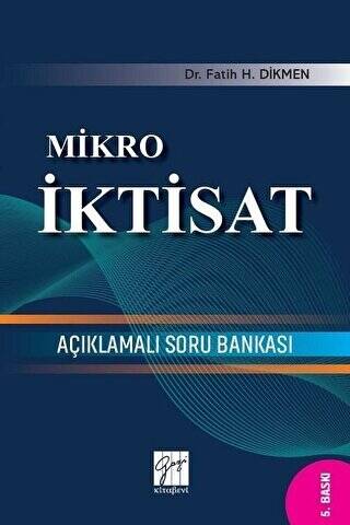 Mikro İktisat Açıklamalı Soru Bankası - 1