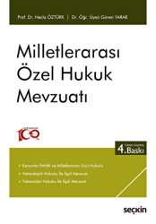 Milletlerarası Özel Hukuk Mevzuatı - 1