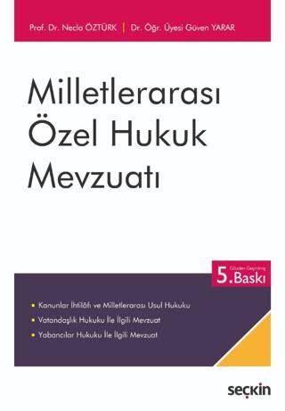 Milletlerarası Özel Hukuk Mevzuatı - 1