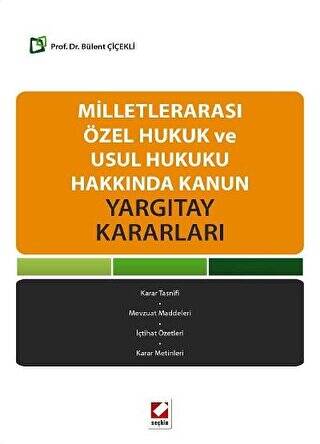 Milletlerarası Özel Hukuk ve Usul Hukuku Hakkında Kanun - 1