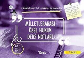 Milletlerarası Özel Hukuku Ders Notları - 1