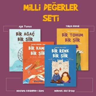 Milli Değerler Seti - İlkokul Okuma Seti - 1