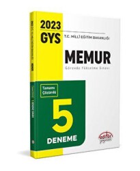 Milli Eğitim Bakanlığı Memur GYS Tamamı Çözümlü 5 Deneme Sınavı - 1