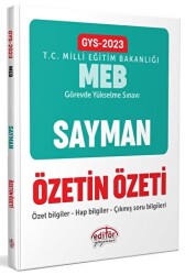 Milli Eğitim Bakanlığı Sayman GYS Özetin Özeti - 1