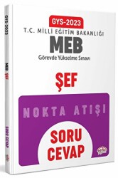 Milli Eğitim Bakanlığı Şef GYS Soru - Cevap - 1