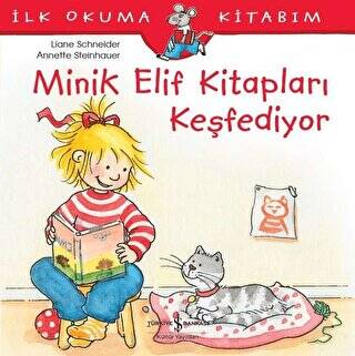 Minik Elif Kitapları Keşfediyor - İlk Okuma Kitabım - 1