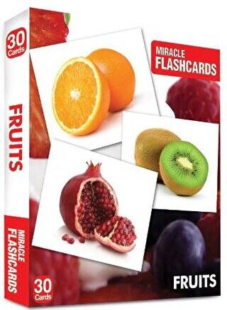 Miracle Flashcards - Fruit Box 30 Cards - 1