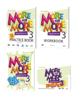 More and More English 3 Practice Book - Workbook + 5 Hikaye Kitabı + Craft Book - 1