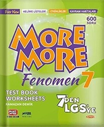 More More English 7 Fenomen Test Book Worksheets - 1