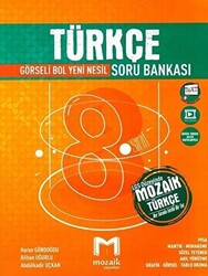 Mozaik 8. Sınıf Türkçe Soru Bankası - 1