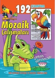 Mozaik Çalışmaları 192 Çıkartma - Orman Hayvanları - 1