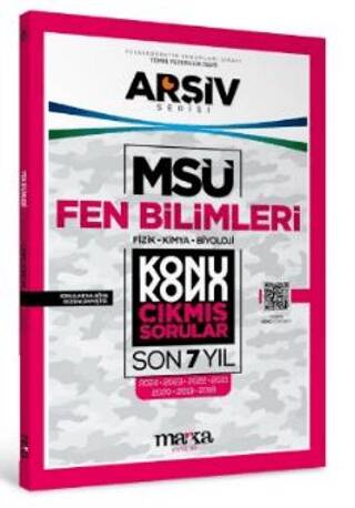 MSÜ Fen Bilimleri Konu Konu Çıkmış Sorular Son 7 Yıl - 1