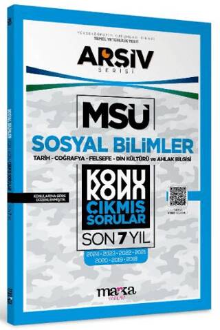 MSÜ Sosyal Bilimler Konu Konu Çıkmış Sorular Son 7 Yıl - 1