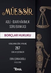 Müessir Adli-İdari Hakimlik Soru Bankası - Borçlar Hukuku - 1