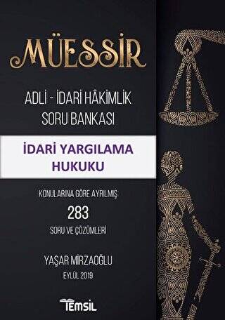 Müessir Adli-İdari Hakimlik Soru Bankası - İdari Yargılama Hukuku - 1